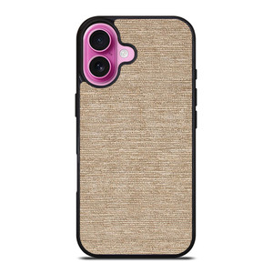 KHAKI FABRIC iPhone 16 Plus Case Cover