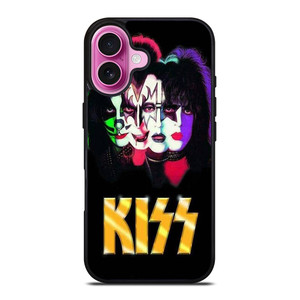 KISS BAND ROCK POSTER iPhone 16 Plus Case Cover KISS BAND ROCK POSTER iPhone 16 Plus Case Cover