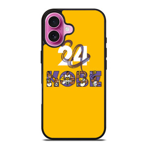 KOBE BRYANT LA LAKERS ICON iPhone 16 Plus Case Cover