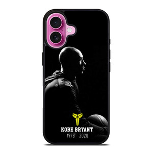 KOBE BRYANT RIP BLACK MAMBA iPhone 16 Plus Case Cover