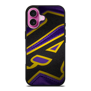 LA LAKERS LOGO JERSEY iPhone 16 Plus Case Cover