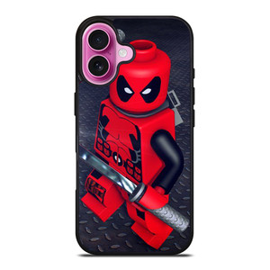 LEGO TOYS DEADPOOL iPhone 16 Plus Case Cover