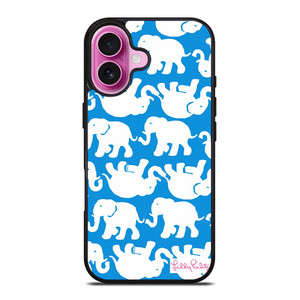 LILLY PULITZER TINY ELEPHANT iPhone 16 Plus Case Cover