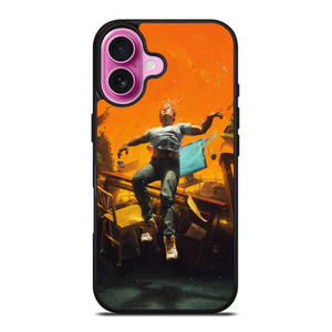 LOGIC RAPPER NO PRESSURE iPhone 16 Plus Case Cover LOGIC RAPPER NO PRESSURE iPhone 16 Plus Case Cover