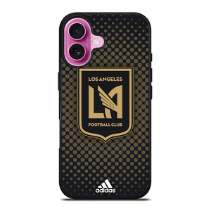 LOS ANGELES FC SOCCER MLS ADIDAS iPhone 16 Plus Case Cover