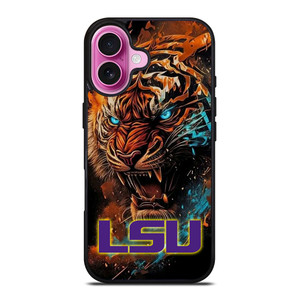 LSU TIGERS ICON LOUISIANA STATE UNIVERSITY LOGO iPhone 16 Plus Case Cover