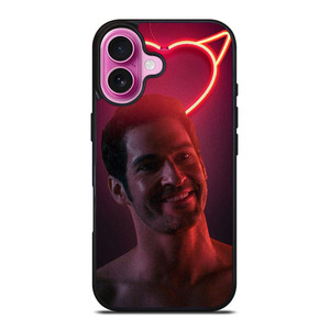 LUCIFER LOVE GLOW LAMP iPhone 16 Plus Case Cover LUCIFER LOVE GLOW LAMP iPhone 16 Plus Case Cover