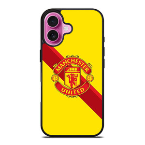 MANCHESTER UNITED FOOTBALL CLUB LOGO iPhone 16 Plus Case Cover MANCHESTER UNITED FOOTBALL CLUB LOGO iPhone 16 Plus Case Cover