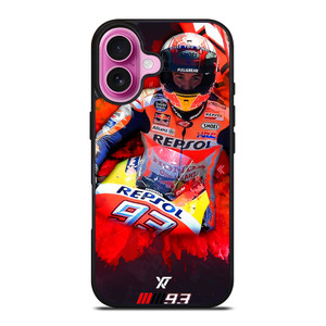 MARC MARQUEZ MOTOR GP iPhone 16 Plus Case Cover