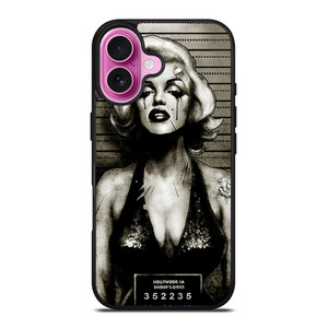 MARILYN MONROE CRIME iPhone 16 Plus Case Cover MARILYN MONROE CRIME iPhone 16 Plus Case Cover