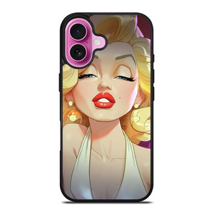 MARILYN MONROE SEXY CARTOON iPhone 16 Plus Case Cover