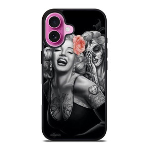 MARILYN MONROE TATTOO iPhone 16 Plus Case Cover