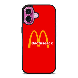 MCDONALDS CACTUS JACK TRAVIS SCOTT iPhone 16 Plus Case Cover MCDONALDS CACTUS JACK TRAVIS SCOTT iPhone 16 Plus Case Cover