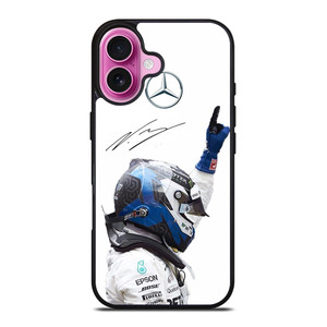 MERCEDES F1 VALTTERI BOTTAS SIGNATURE iPhone 16 Plus Case Cover MERCEDES F1 VALTTERI BOTTAS SIGNATURE iPhone 16 Plus Case Cover
