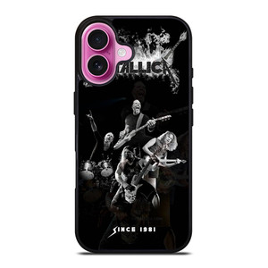METALLICA ROCK BAND iPhone 16 Plus Case Cover