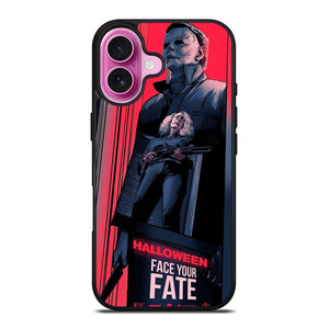 MICHAEL MYERS HALLOWEEN FACE YOUR FATE iPhone 16 Plus Case Cover