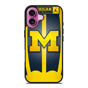 MICHIGAN WOLVERINES LOGO iPhone 16 Plus Case Cover