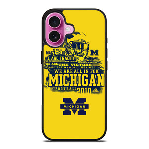 MICHIGAN WOLVERINES QUOTE NFL iPhone 16 Plus Case Cover