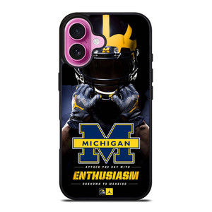 MICHIGAN WOLVERINES iPhone 16 Plus Case Cover