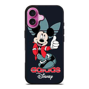 MICKEY MOUSE ADIDAS LOGO iPhone 16 Plus Case Cover MICKEY MOUSE ADIDAS LOGO iPhone 16 Plus Case Cover