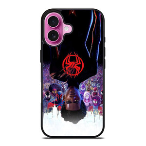 MILES MORALES SPIDERMAN ACROSS SPIDER-VERSE iPhone 16 Plus Case Cover MILES MORALES SPIDERMAN ACROSS SPIDER-VERSE iPhone 16 Plus Case Cover