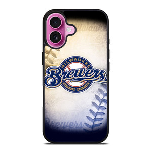 MILWAUKEE BREWERS MLB LOGO iPhone 16 Plus Case Cover MILWAUKEE BREWERS MLB LOGO iPhone 16 Plus Case Cover