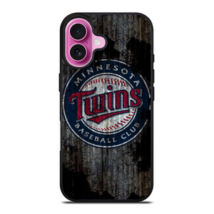 MINNESOTA TWINS RUSTY LOGO iPhone 16 Plus Case Cover MINNESOTA TWINS RUSTY LOGO iPhone 16 Plus Case Cover