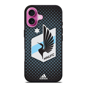 MINNESOTA UNITED FC SOCCER MLS ADIDAS iPhone 16 Plus Case Cover