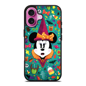 MINNIE MOUSE HAPPY HALOWEEN iPhone 16 Plus Case Cover