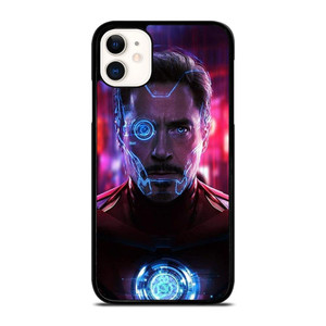 IRON MAN AVENGERS TONY STARK FACE iPhone 11 Case Cover IRON MAN AVENGERS TONY STARK FACE iPhone 11 Case Cover