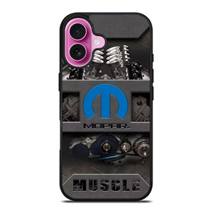 MOPAR MUSCLE ENGINE LOGO iPhone 16 Plus Case Cover MOPAR MUSCLE ENGINE LOGO iPhone 16 Plus Case Cover