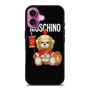 MOSCHINO BEAR ROMAN iPhone 16 Plus Case Cover MOSCHINO BEAR ROMAN iPhone 16 Plus Case Cover