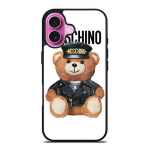 MOSCHINO TEDDY BEAR COOL iPhone 16 Plus Case Cover MOSCHINO TEDDY BEAR COOL iPhone 16 Plus Case Cover