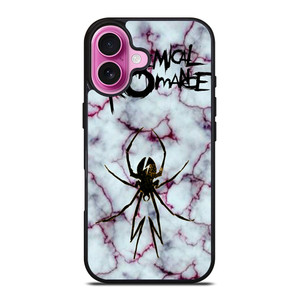 MY CHEMICAL ROMANCE MARBLE LOGO iPhone 16 Plus Case Cover
