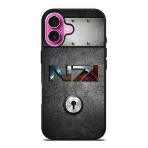 N7 MASS EFFECT METAL LOGO iPhone 16 Plus Case Cover N7 MASS EFFECT METAL LOGO iPhone 16 Plus Case Cover