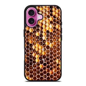NATURAL HONEYCOMB PATTERN iPhone 16 Plus Case Cover