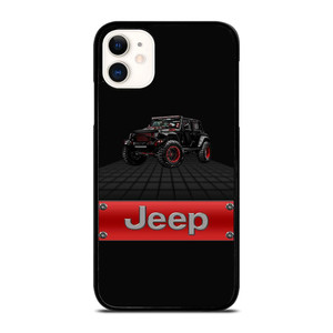 JEEP WRANGLER BLACK LOGO iPhone 11 Case Cover JEEP WRANGLER BLACK LOGO iPhone 11 Case Cover