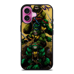 NINJA TURTLES CARTOON iPhone 16 Plus Case Cover NINJA TURTLES CARTOON iPhone 16 Plus Case Cover
