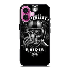 OAKLAND RAIDERS BLACK SUNDAY NFL iPhone 16 Plus Case Cover
