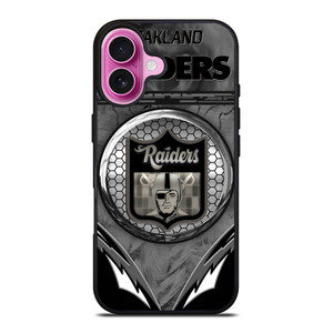 OAKLAND RAIDERS NFL LOGO iPhone 16 Plus Case Cover