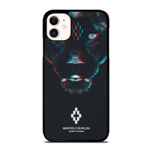 MARCELO BURLON BLACK PANTHER iPhone 11 Case Cover MARCELO BURLON BLACK PANTHER iPhone 11 Case Cover