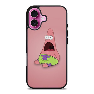 PATRICK STAR SHOCKED FACE iPhone 16 Plus Case Cover