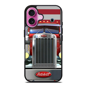 PETERBILT TRUCK AMERICAN FLAG iPhone 16 Plus Case Cover PETERBILT TRUCK AMERICAN FLAG iPhone 16 Plus Case Cover
