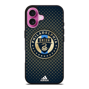 PHILADELPHIA UNION SOCCER MLS ADIDAS iPhone 16 Plus Case Cover