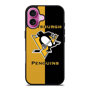 PITTSBURGH PENGUINS NHL SYMBOL iPhone 16 Plus Case Cover PITTSBURGH PENGUINS NHL SYMBOL iPhone 16 Plus Case Cover