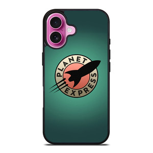 PLANET EXPRESS FUTURAMA LOGO iPhone 16 Plus Case Cover