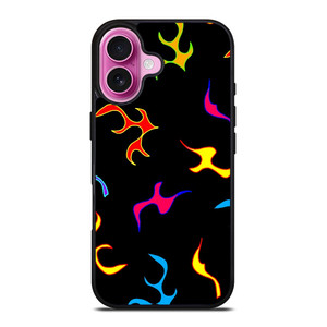 PLAYFUL FIRE PATTERN iPhone 16 Plus Case Cover