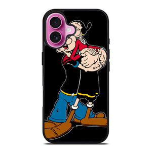 POPEYE AND OLIVE CARTOON iPhone 16 Plus Case Cover