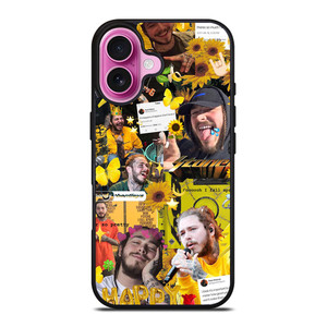 POST MALONE COLLAGE iPhone 16 Plus Case Cover