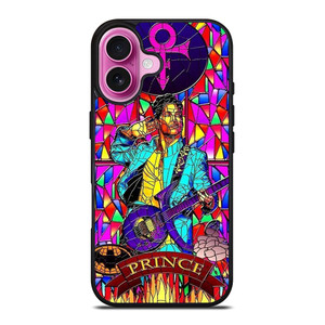 PRINCE PURPLE RAIN MOZAIK iPhone 16 Plus Case Cover PRINCE PURPLE RAIN MOZAIK iPhone 16 Plus Case Cover
